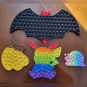 Colorful Pop It Fidget Toy Set